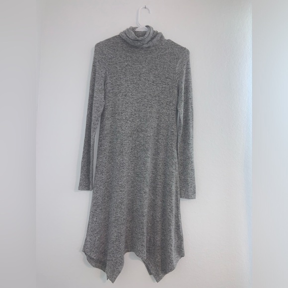 Mossimo Soft Turtleneck Handkerchief Midi Dress - Picture 3 of 8